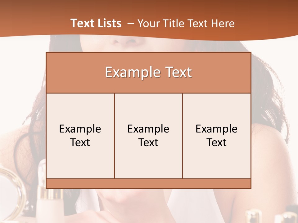 Wellness Fashion Cosmetic PowerPoint Template