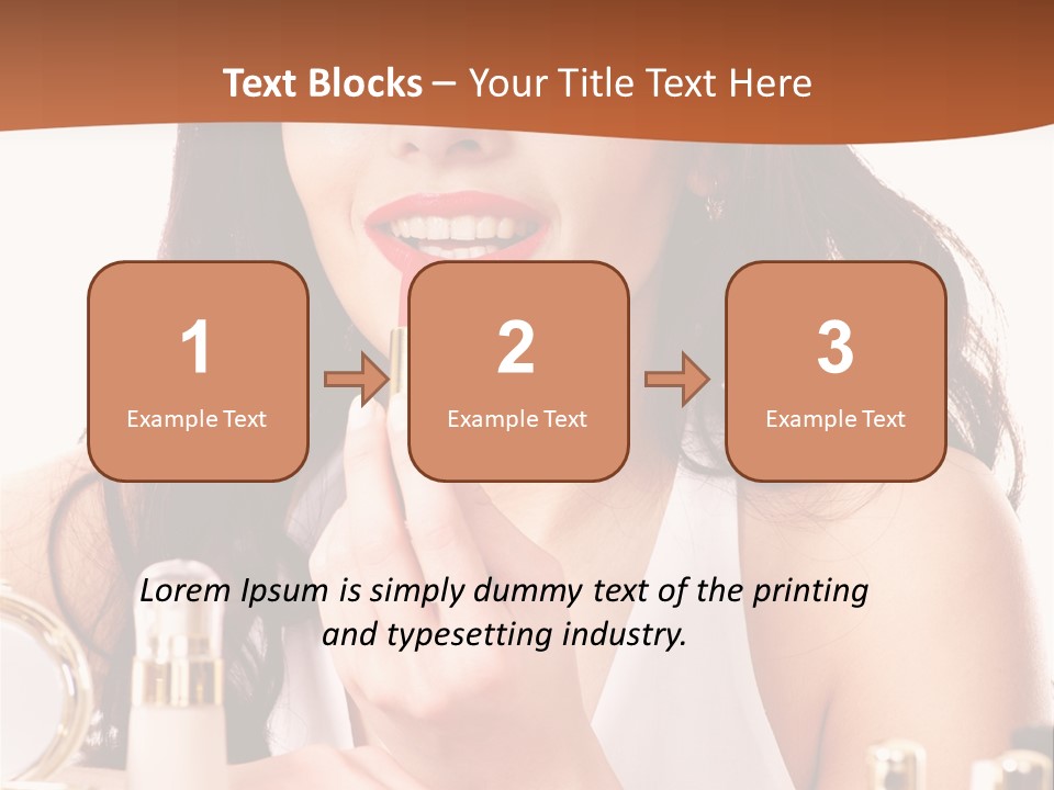 Wellness Fashion Cosmetic PowerPoint Template