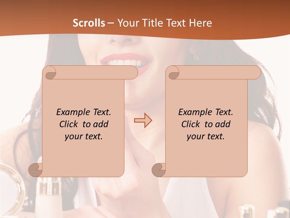 Wellness Fashion Cosmetic PowerPoint Template