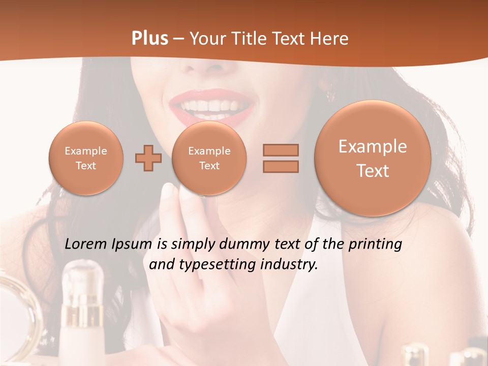 Wellness Fashion Cosmetic PowerPoint Template