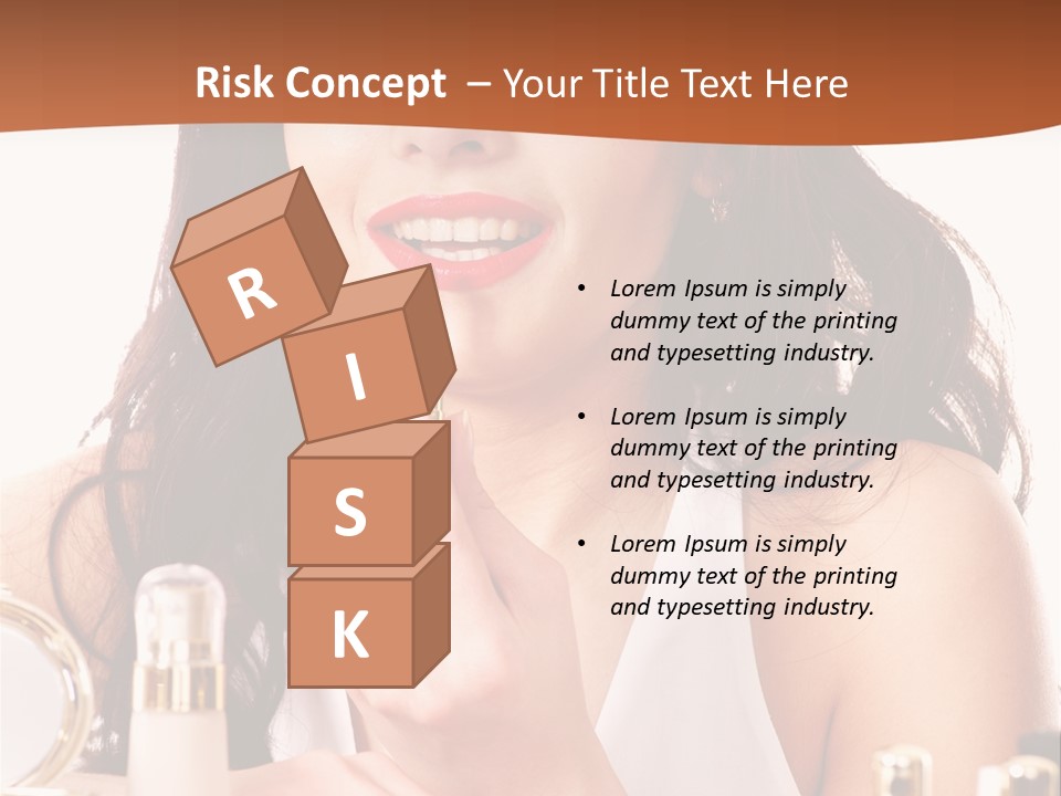 Wellness Fashion Cosmetic PowerPoint Template