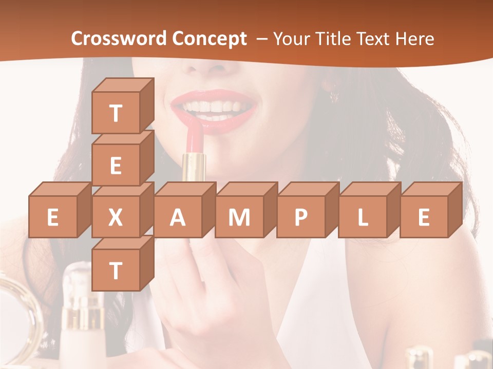 Wellness Fashion Cosmetic PowerPoint Template