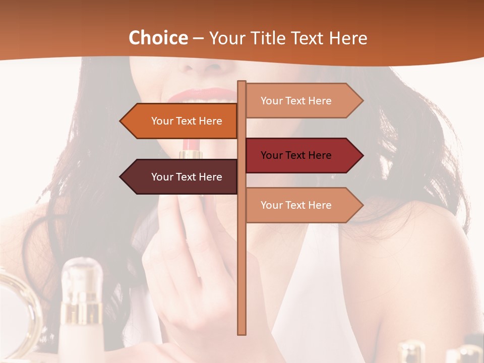 Wellness Fashion Cosmetic PowerPoint Template