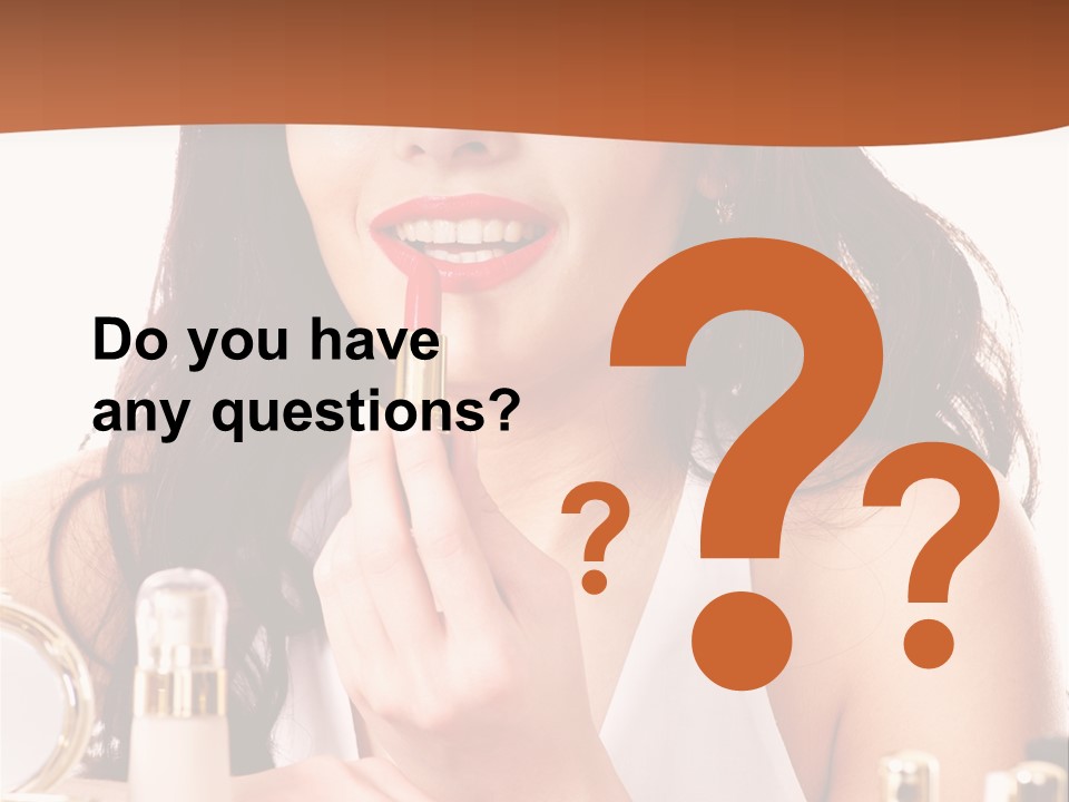 Wellness Fashion Cosmetic PowerPoint Template