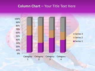 Swimming Pool Inflatable Play PowerPoint Template