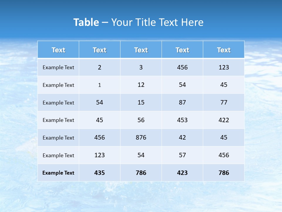 White Beauty Child PowerPoint Template