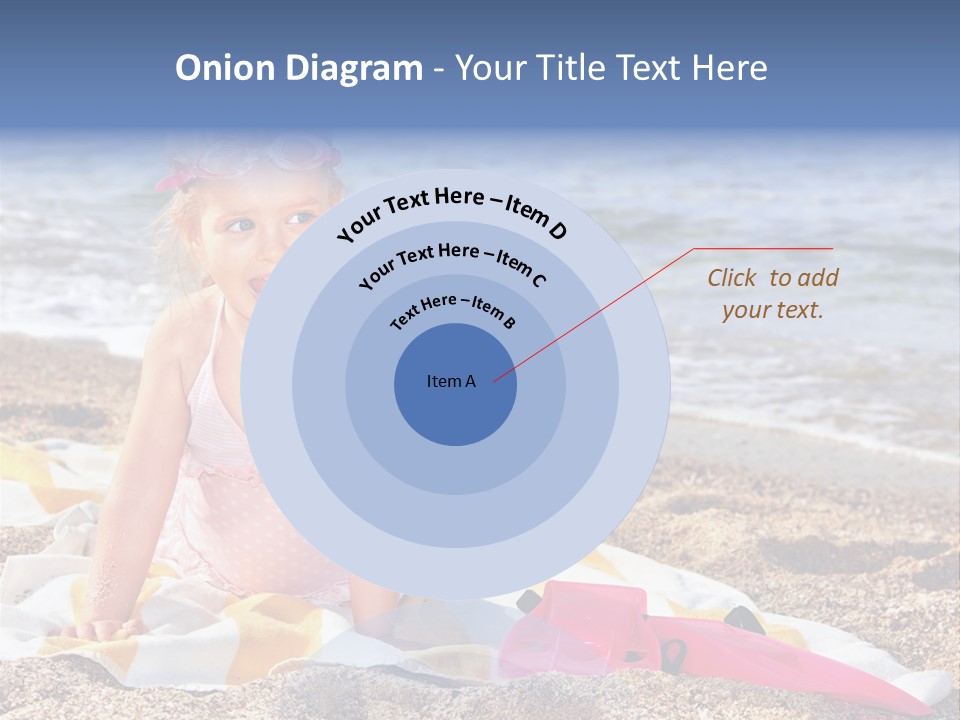 Mask Kid Towel PowerPoint Template