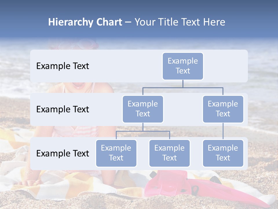 Mask Kid Towel PowerPoint Template