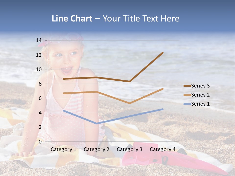 Mask Kid Towel PowerPoint Template