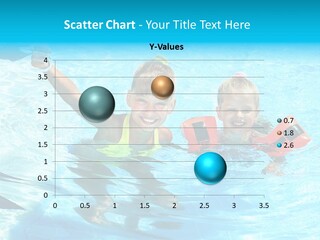 Childhood Aqua Sport PowerPoint Template