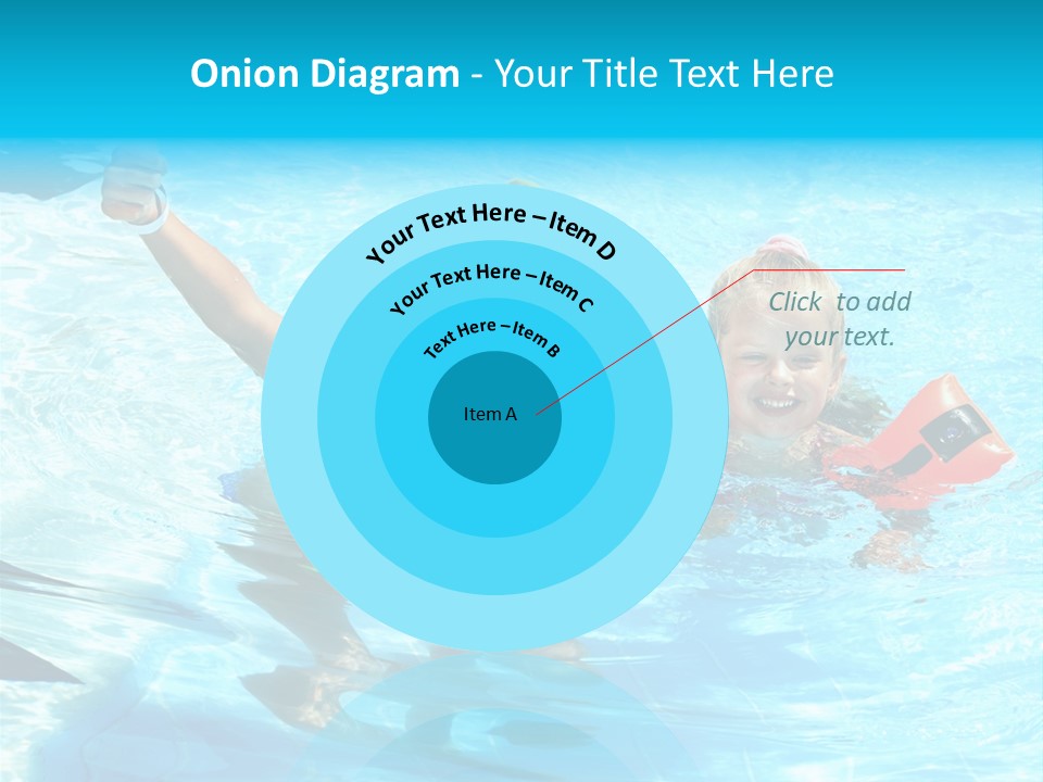 Childhood Aqua Sport PowerPoint Template