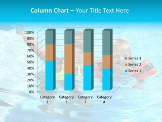 Childhood Aqua Sport PowerPoint Template