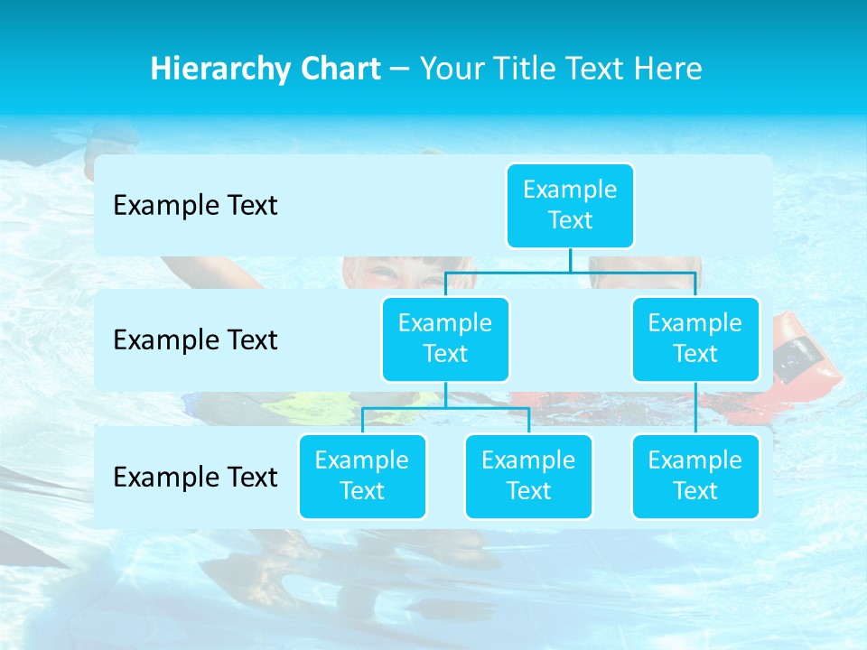 Childhood Aqua Sport PowerPoint Template