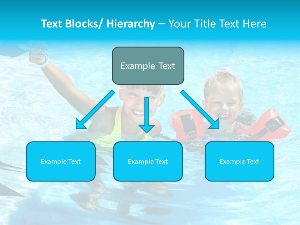 Childhood Aqua Sport PowerPoint Template