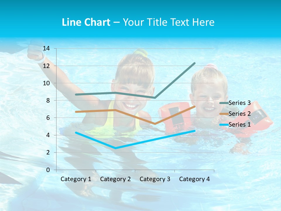 Childhood Aqua Sport PowerPoint Template