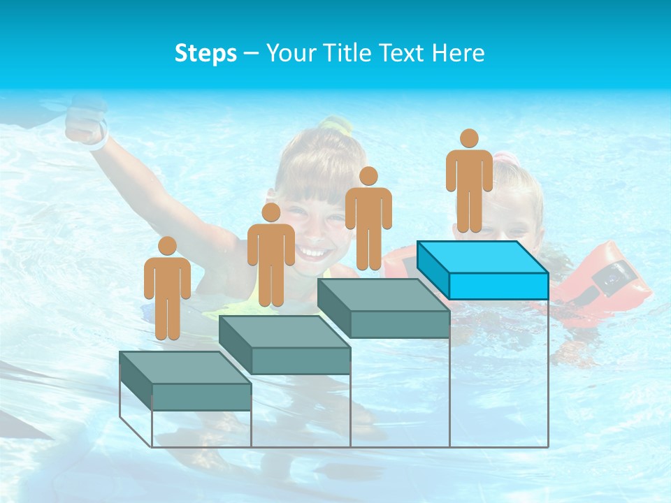 Childhood Aqua Sport PowerPoint Template