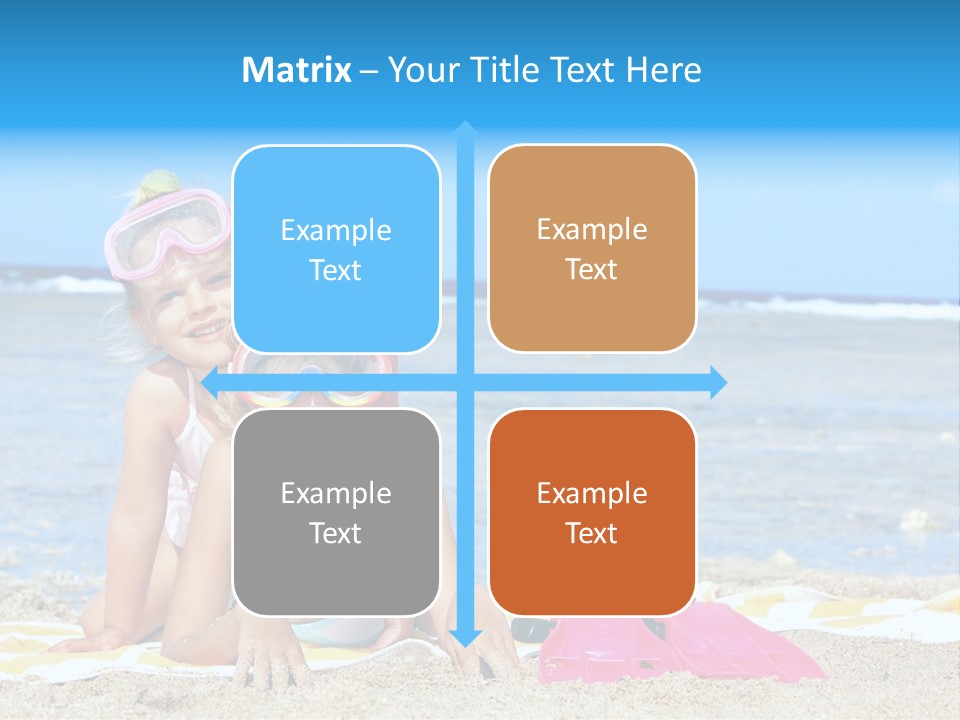 Pie Play Bucket PowerPoint Template