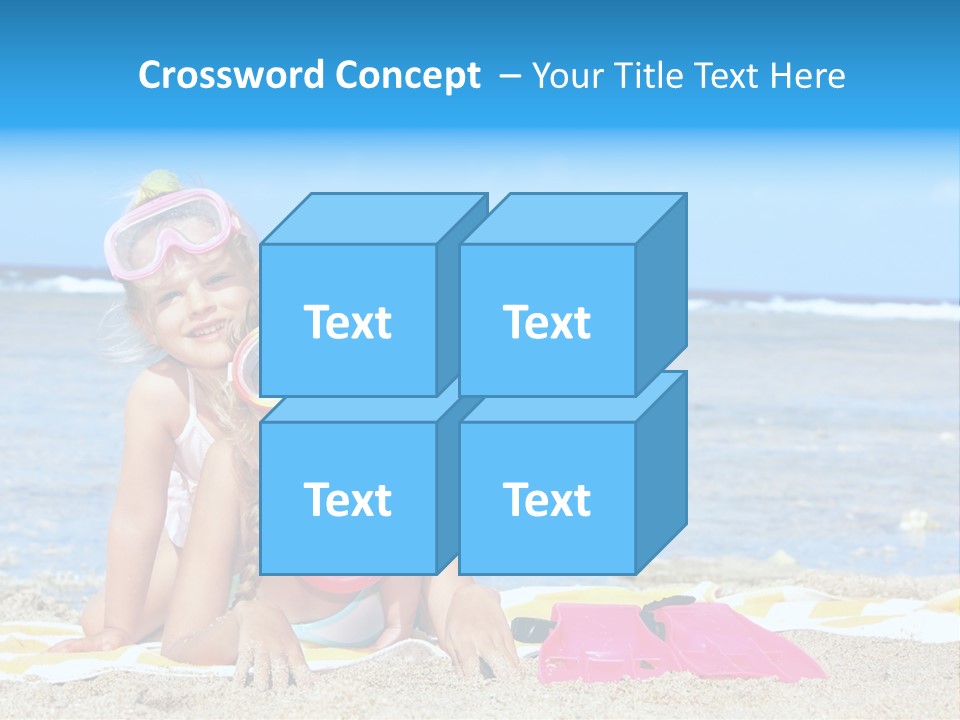 Pie Play Bucket PowerPoint Template