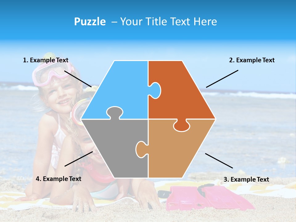 Pie Play Bucket PowerPoint Template