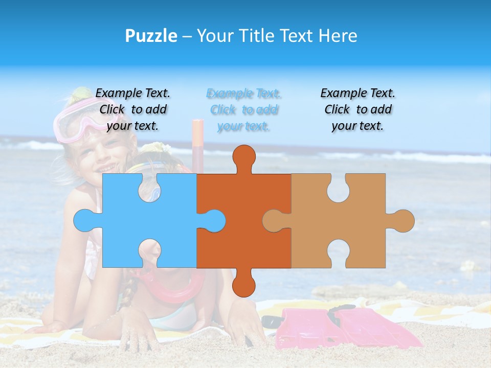 Pie Play Bucket PowerPoint Template