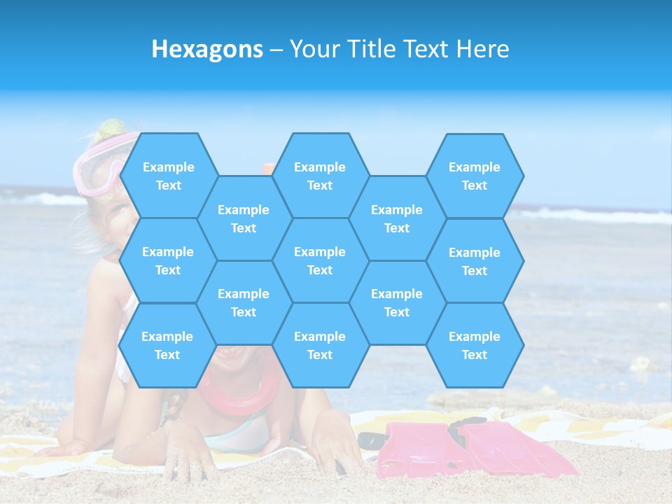 Pie Play Bucket PowerPoint Template