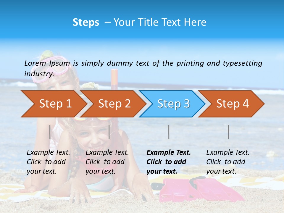 Pie Play Bucket PowerPoint Template