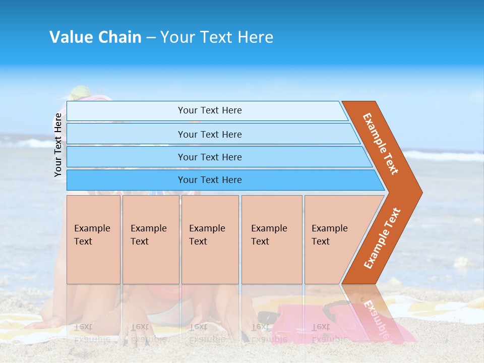 Pie Play Bucket PowerPoint Template