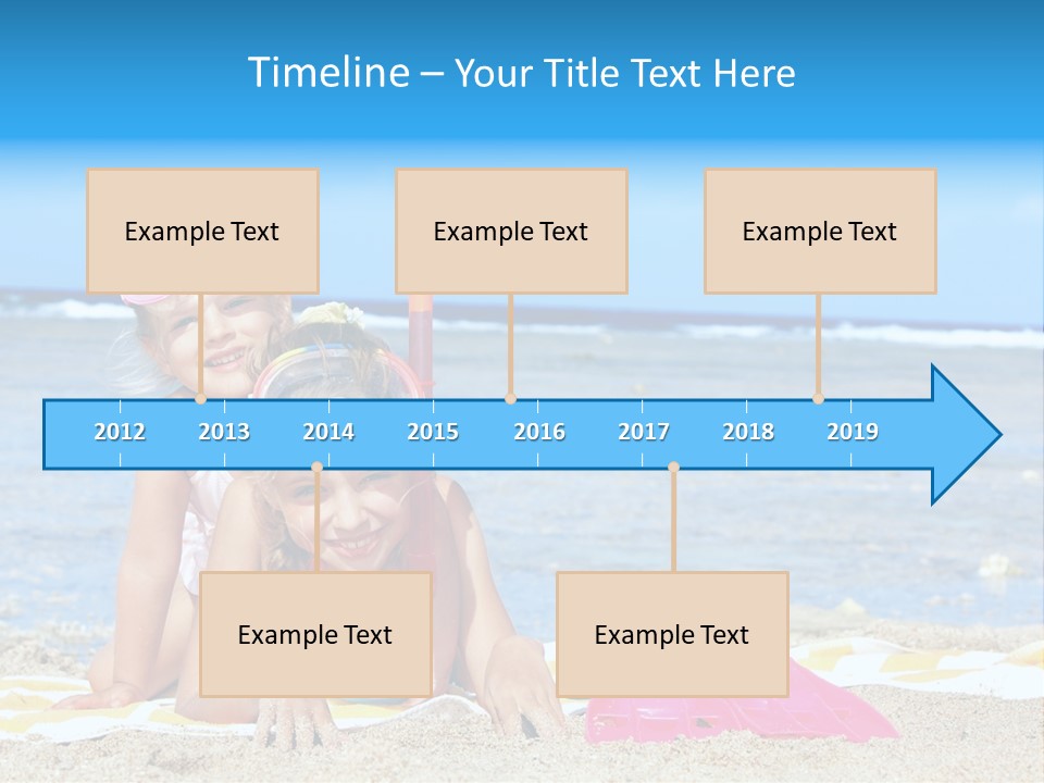 Pie Play Bucket PowerPoint Template
