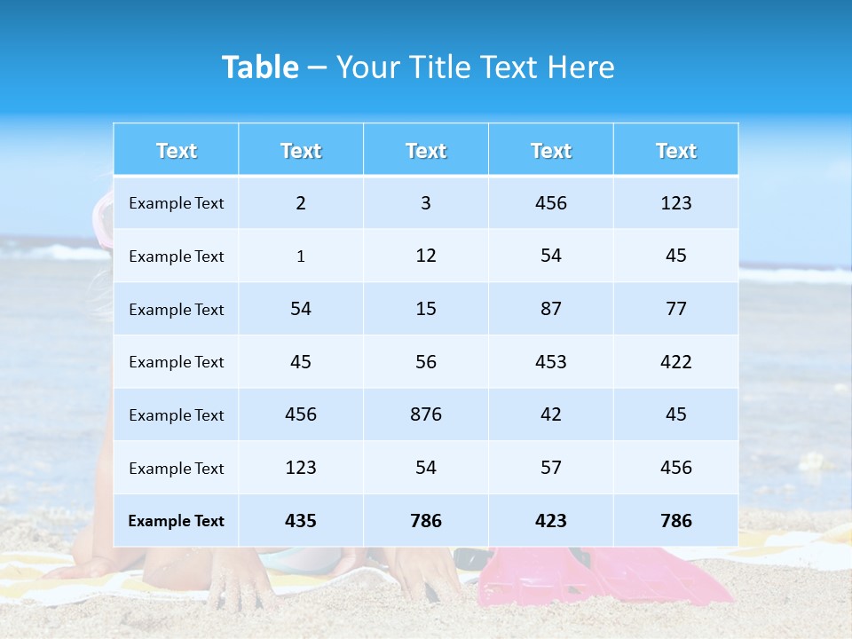 Pie Play Bucket PowerPoint Template