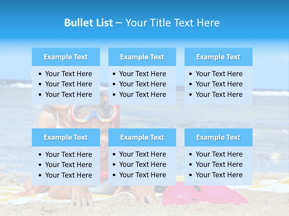 Pie Play Bucket PowerPoint Template