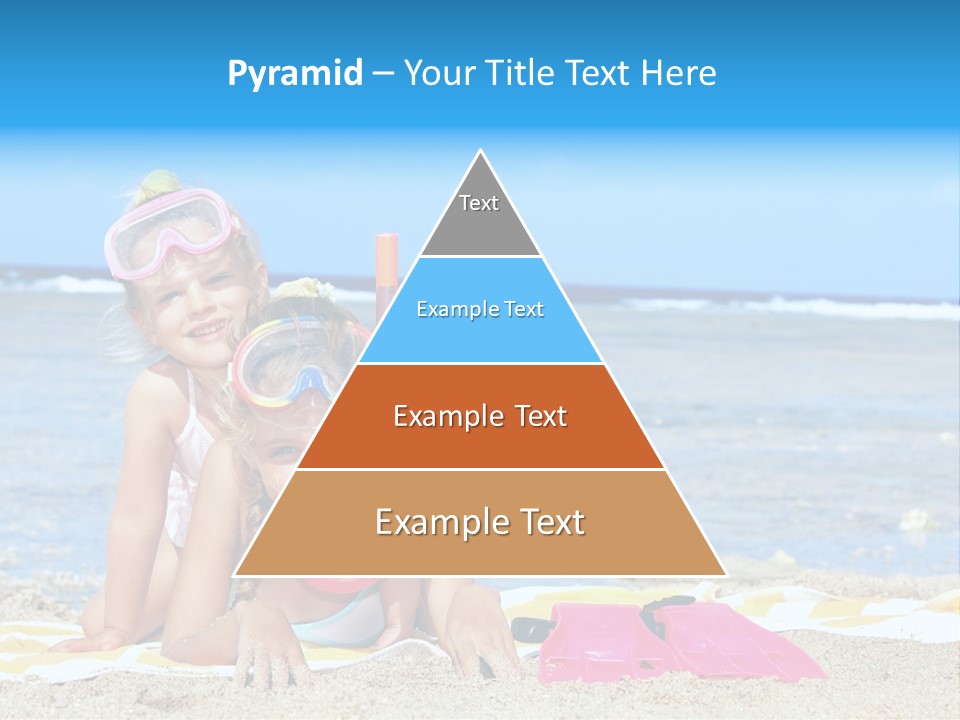 Pie Play Bucket PowerPoint Template