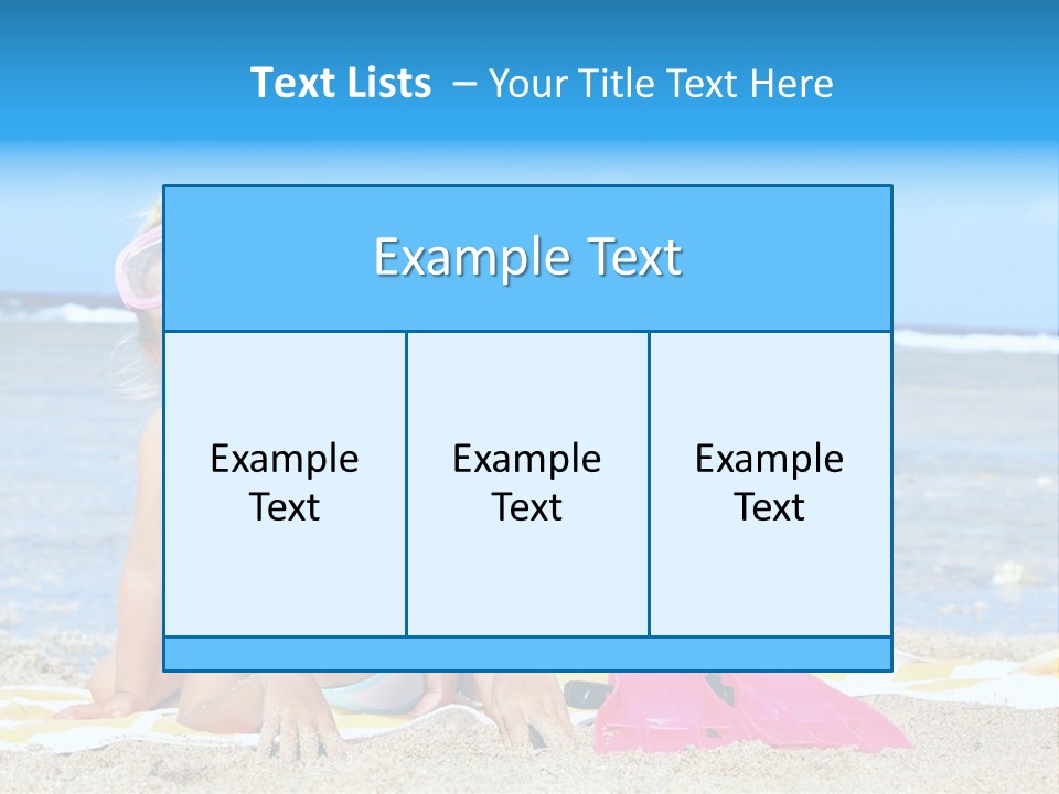 Pie Play Bucket PowerPoint Template