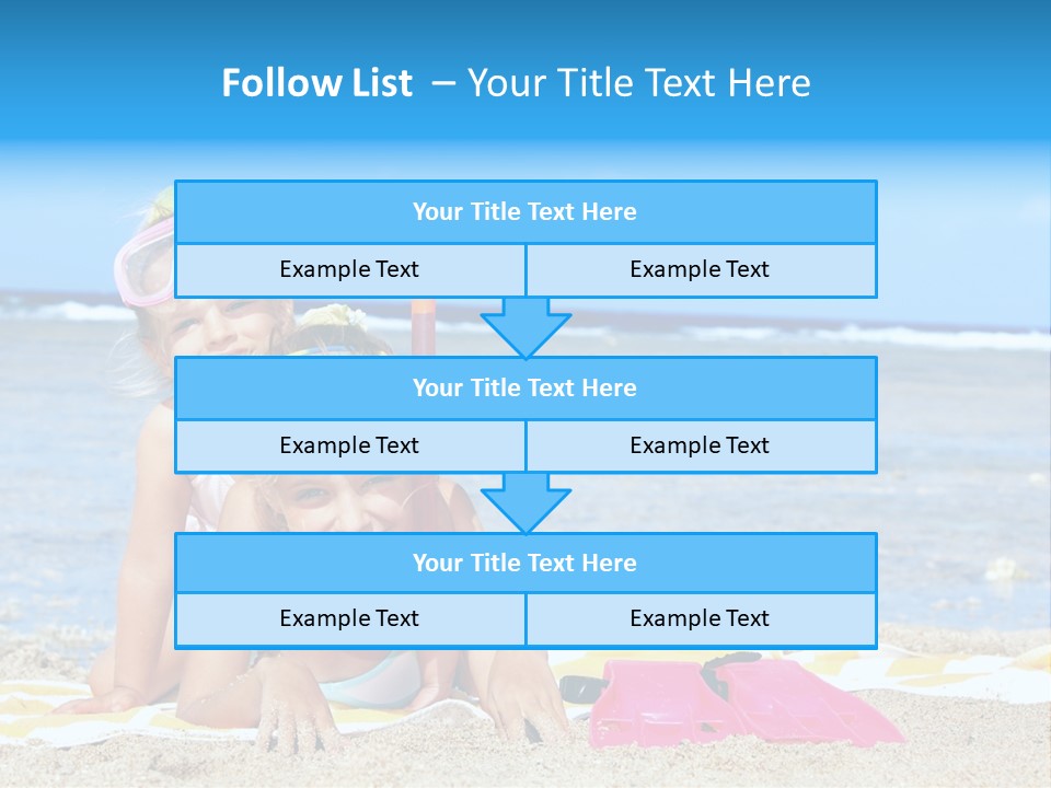 Pie Play Bucket PowerPoint Template