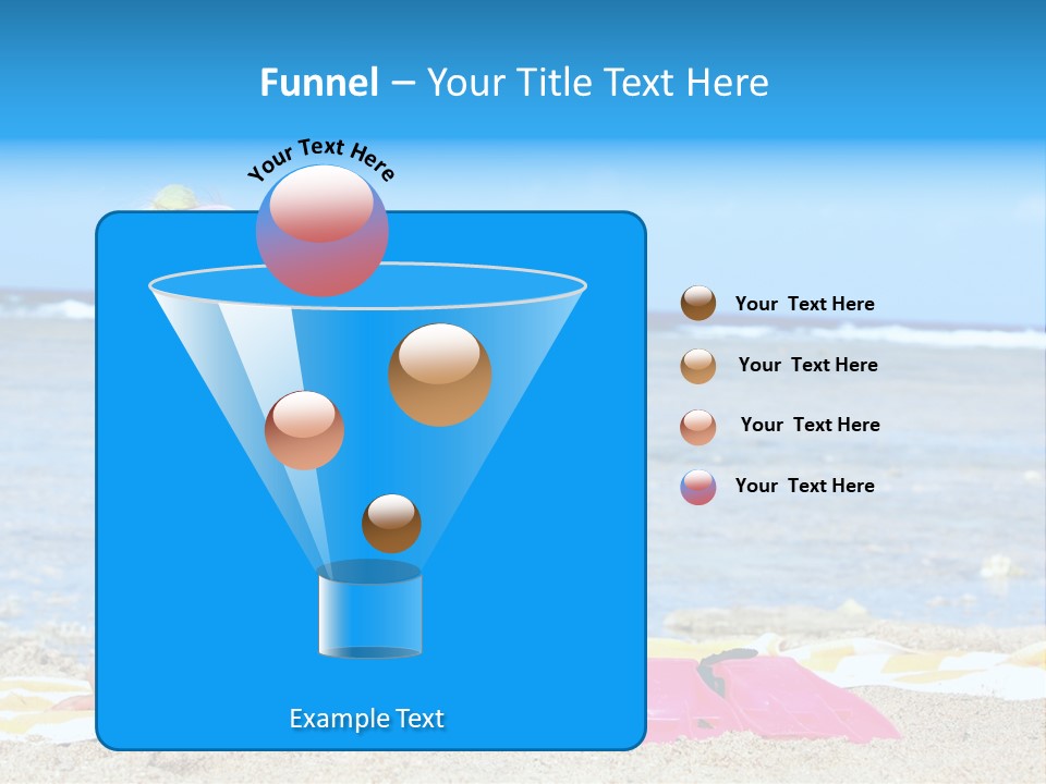 Pie Play Bucket PowerPoint Template