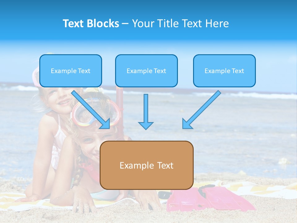 Pie Play Bucket PowerPoint Template