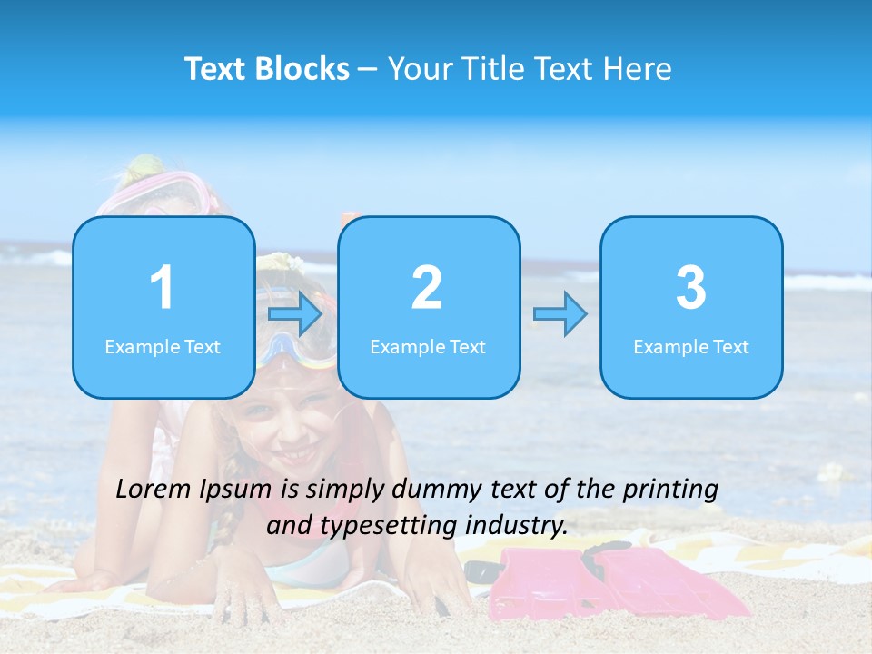 Pie Play Bucket PowerPoint Template