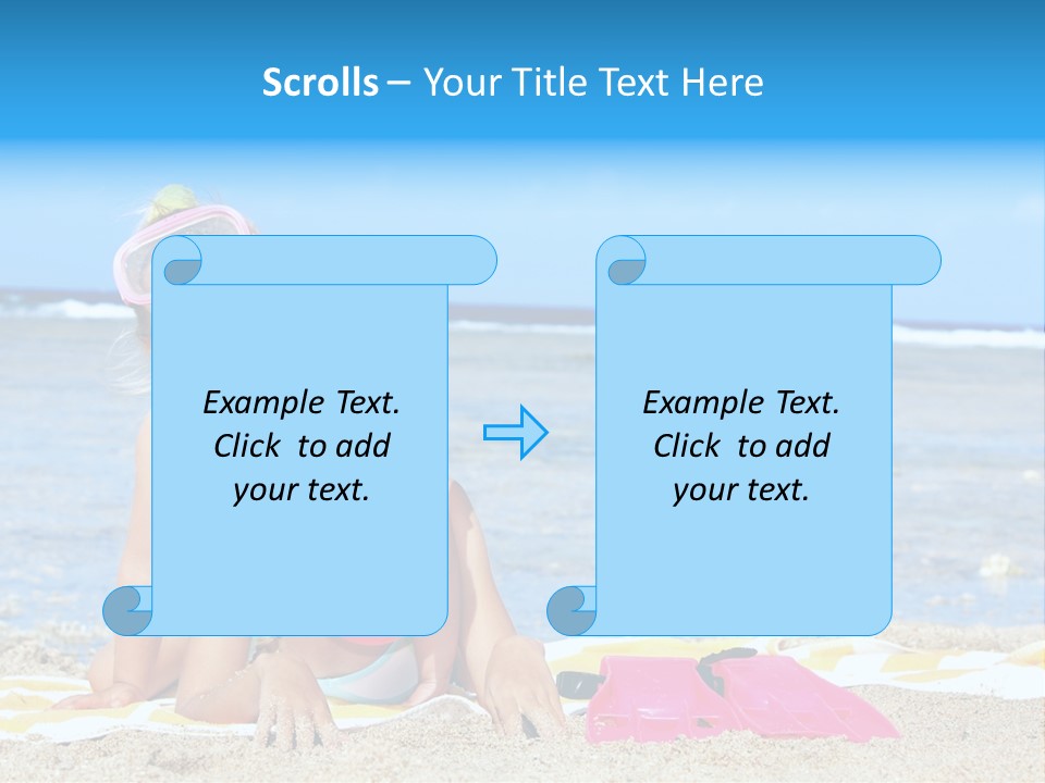 Pie Play Bucket PowerPoint Template