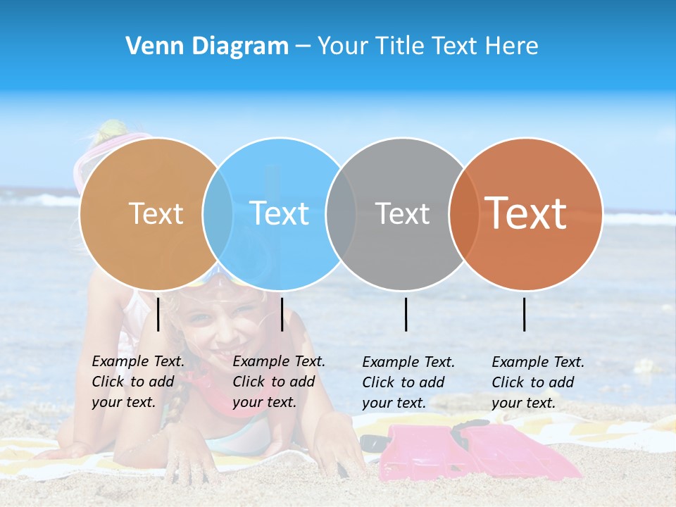 Pie Play Bucket PowerPoint Template