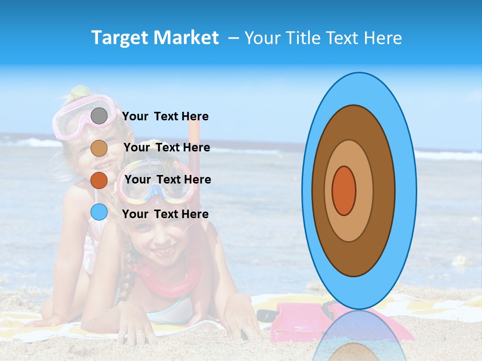 Pie Play Bucket PowerPoint Template