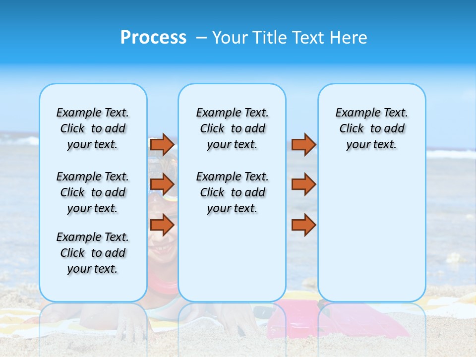 Pie Play Bucket PowerPoint Template