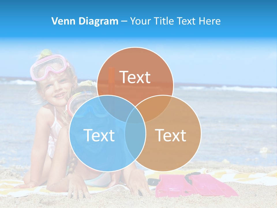 Pie Play Bucket PowerPoint Template