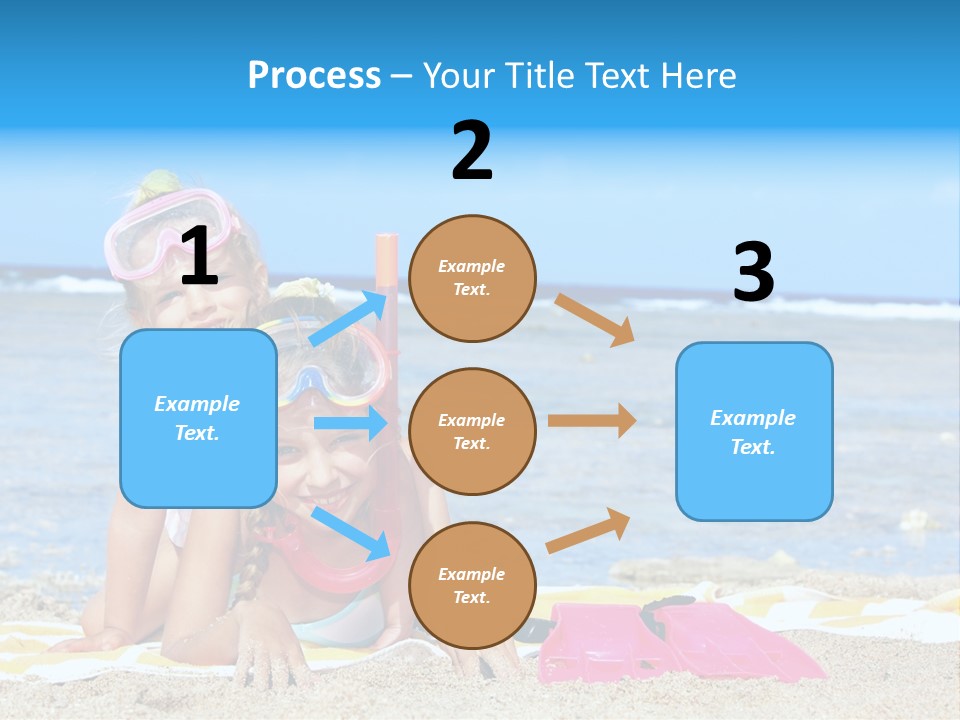 Pie Play Bucket PowerPoint Template