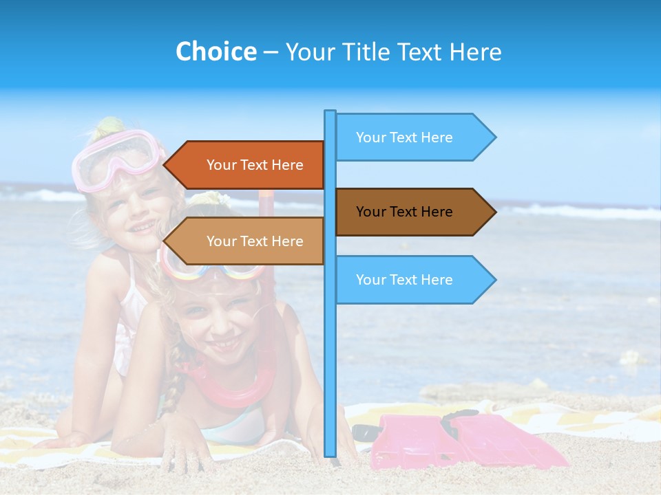 Pie Play Bucket PowerPoint Template