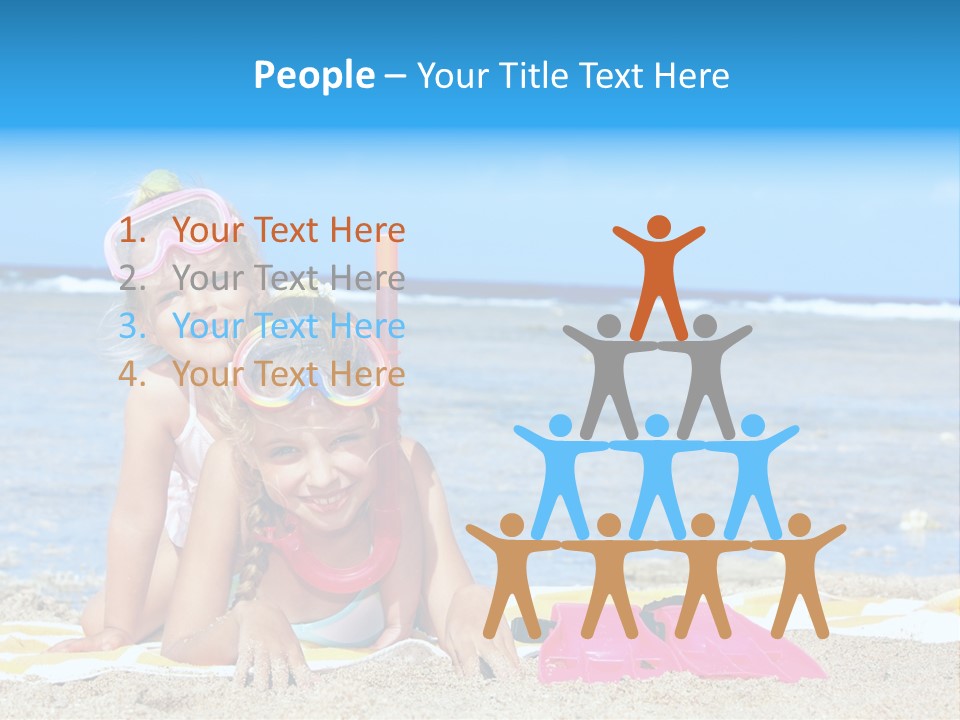 Pie Play Bucket PowerPoint Template