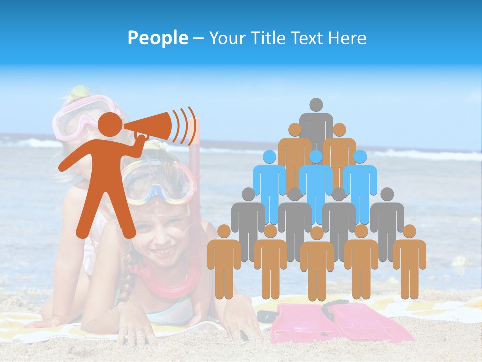 Pie Play Bucket PowerPoint Template