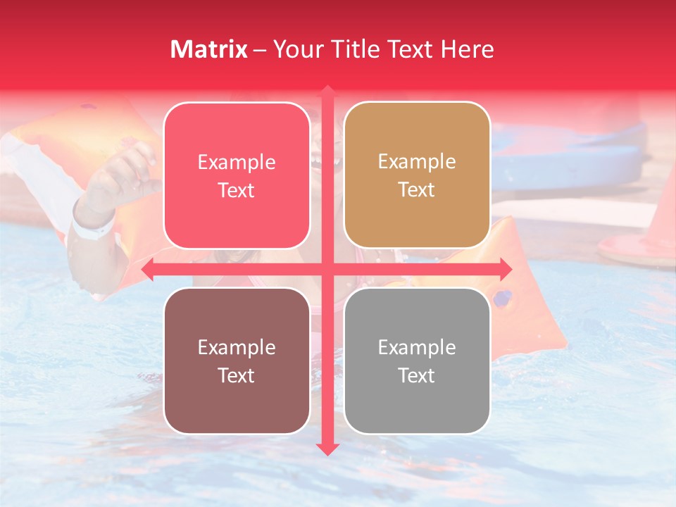 Inflatable Water Sport Lifestyle PowerPoint Template