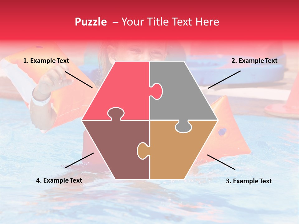 Inflatable Water Sport Lifestyle PowerPoint Template