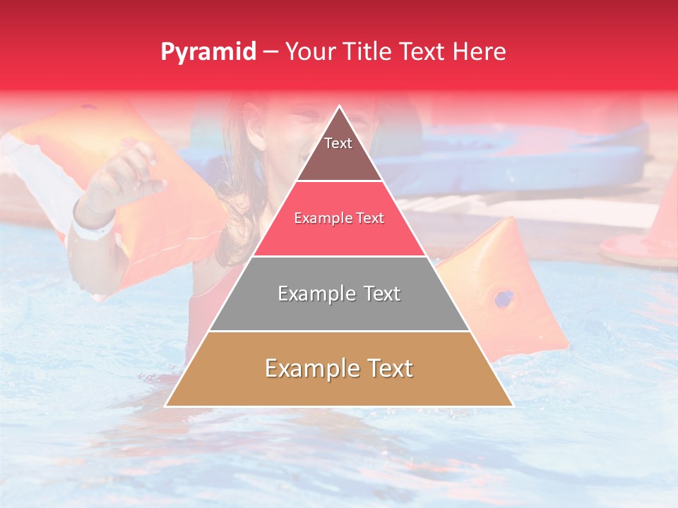 Inflatable Water Sport Lifestyle PowerPoint Template