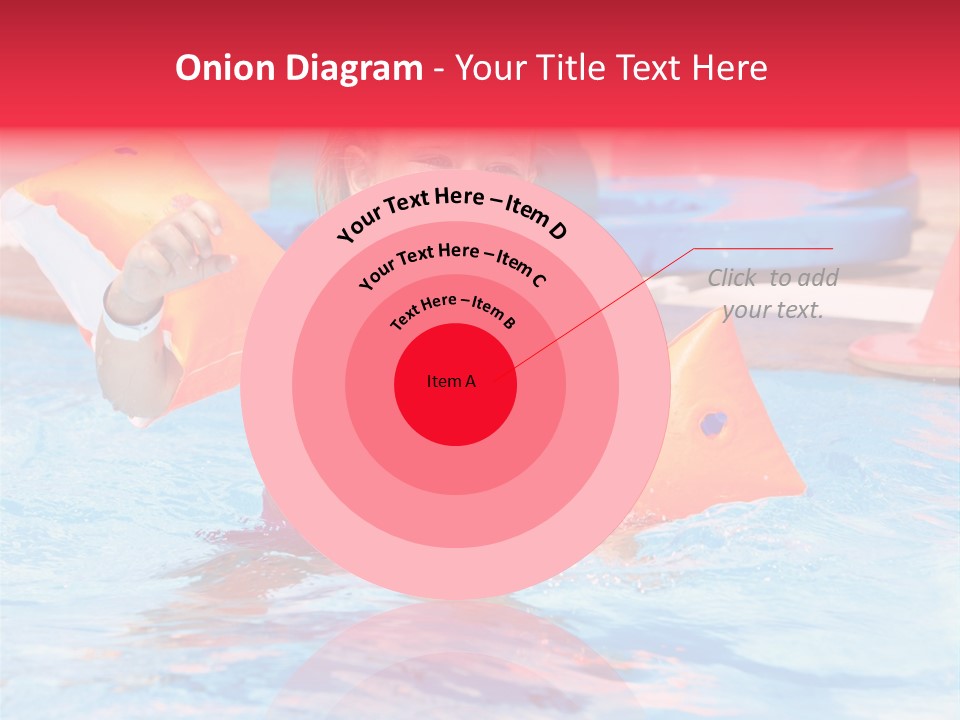 Inflatable Water Sport Lifestyle PowerPoint Template