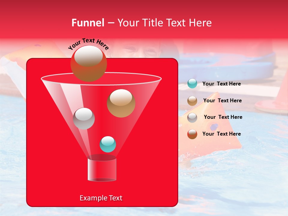 Inflatable Water Sport Lifestyle PowerPoint Template